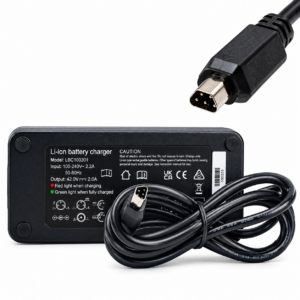 Punjač Baterija 42V 2A 10S Li-Ion Trapez 5 pin Za Fisher eBike 36V