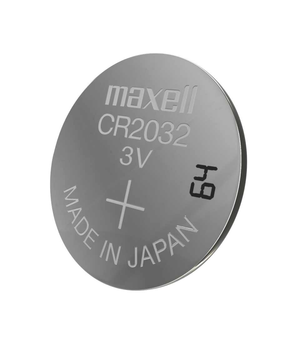 Maxell CR2032 3V Litijum Lithium Dugmasta Baterija Made In JAPAN - Slika 2
